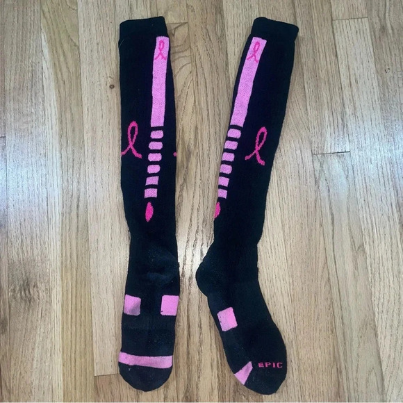 Epic Pro Women’s Breast Cancer Awareness Socks One Size - Picture 4 of 5